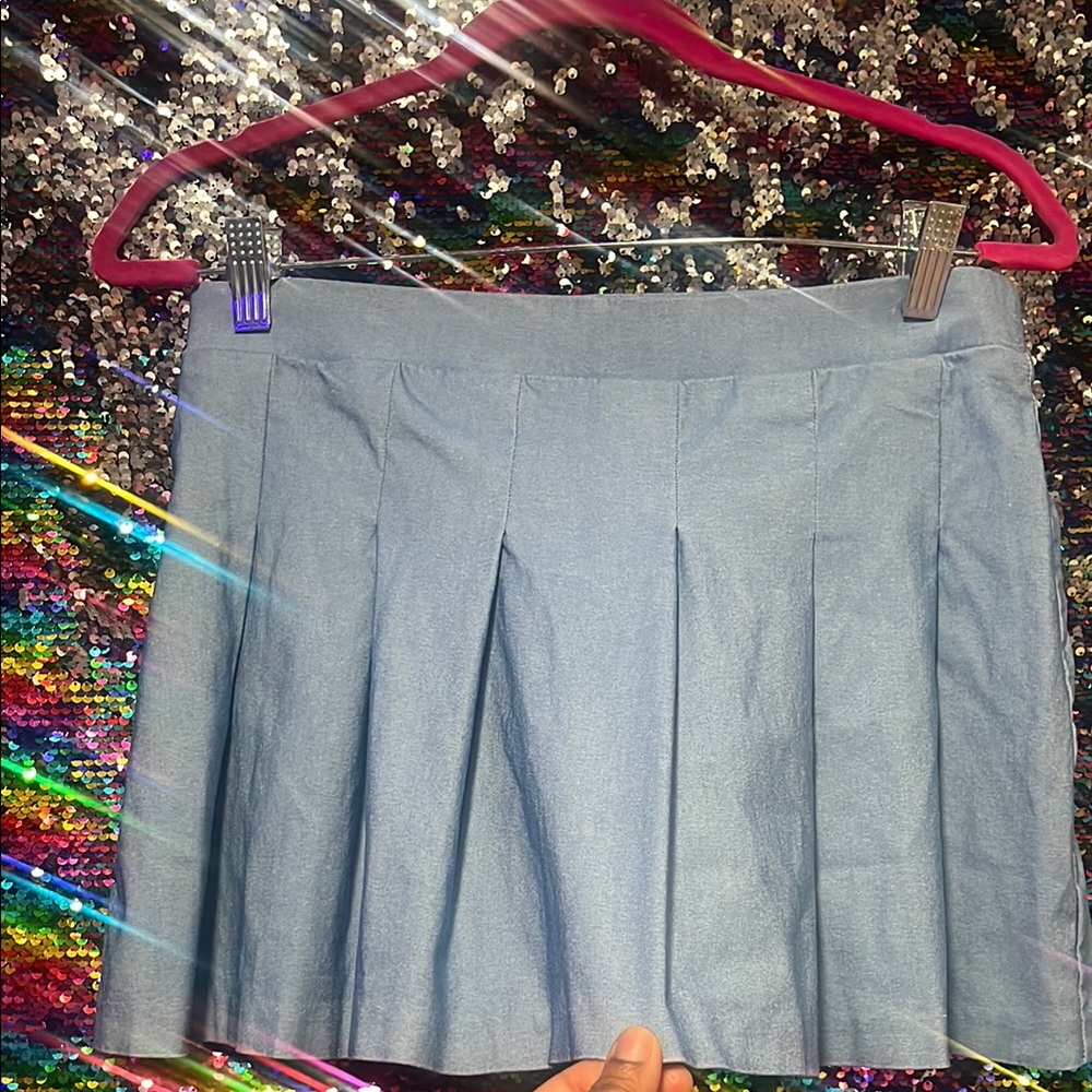 Stylish Blue Skirt